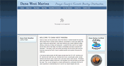 Desktop Screenshot of danawestmarina.com